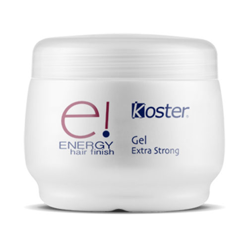 Koster Energy Hair Finish extra erős hajzselé, 500 ml
