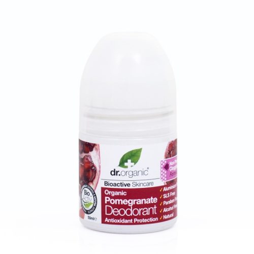 Dr Organic Bio Gránátalma golyós dezodor, 50 ml