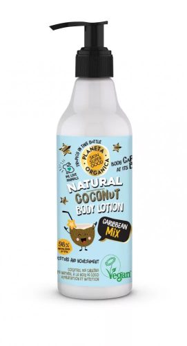 Skin Super Good természetes kókuszos testápoló Karibi keverék, 250 ml