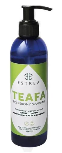 Estrea folyékony pumpás teafa szappan, 250 ml