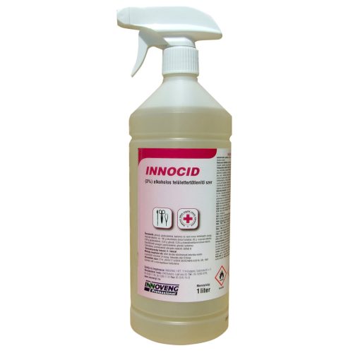 Innocid pumpás eszköz- és felület fertőtlenítő spray, 1 l