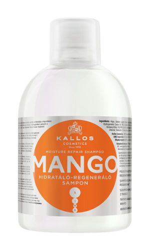Kallos KJMN Mangó hidratáló regeneráló sampon, 1 l