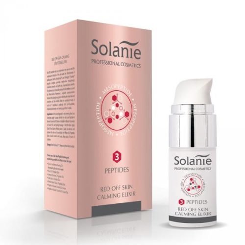 Solanie Red Off Skin Calming 3 Peptides bőrpír elleni elixír, 15 ml