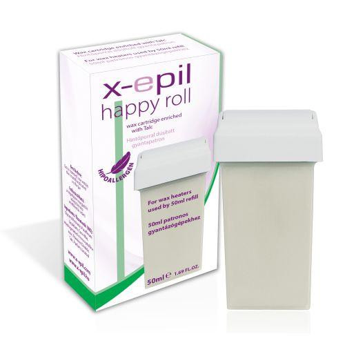 X-Epil Happy Roll Hypoallergén gyantapatron, 50 ml XE9008