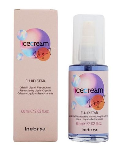 Inebrya Ice Cream Dry-T Fluid Star Mango hajvégápoló olaj, 60 ml