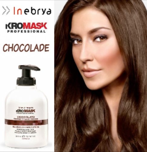 Inebrya Kromask hajszínező hajpakolás, Chocolate, 250 ml