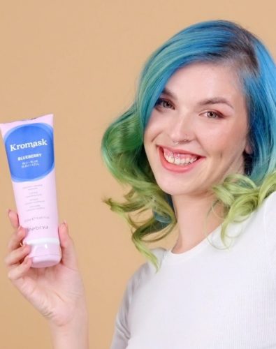 Inebrya Kromask hajszínező hajpakolás, Blueberry, 250 ml