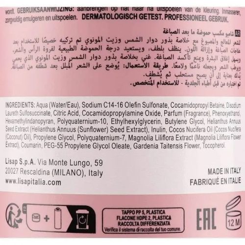 Lisap Top Care Color Vibrance Post Color sampon festett hajra, 1000 ml