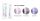 Lisap Lisaplex Pastel Color 60 ml, Lilla Flower
