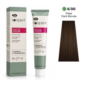   Lisap Keraplant Absolute Color ammónia-, PPD- és rezorcinmentes hajfesték 60ml, 6/00