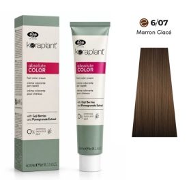   Lisap Keraplant Absolute Color ammónia-, PPD- és rezorcinmentes hajfesték 60ml, 6/07