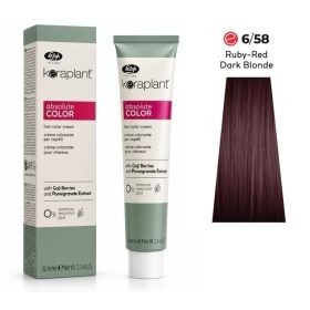   Lisap Keraplant Absolute Color ammónia-, PPD- és rezorcinmentes hajfesték 60ml, 6/58