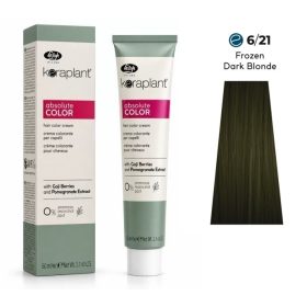   Lisap Keraplant Absolute Color ammónia-, PPD- és rezorcinmentes hajfesték 60ml, 6/21