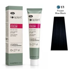   Lisap Keraplant Absolute Color ammónia-, PPD- és rezorcinmentes hajfesték 60ml, 1/1