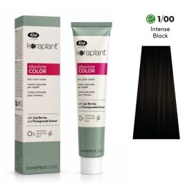   Lisap Keraplant Absolute Color ammónia-, PPD- és rezorcinmentes hajfesték 60ml, 1/00