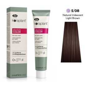   Lisap Keraplant Absolute Color ammónia-, PPD- és rezorcinmentes hajfesték 60ml, 5/08
