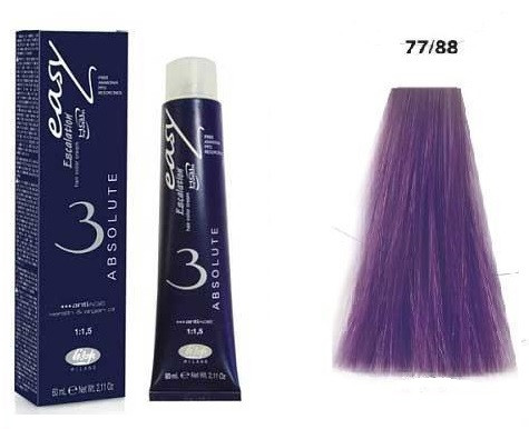 Lisap Easy Absolute ammónia rezorcin és PPD mentes hajfesték, 77/88