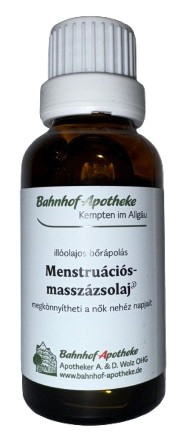 Stadelmann menstruációs masszázsolaj, 30 ml