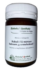 Stadelmann kakukkfű-mirtusz balzsam gyerekeknek és csecsemőknek (köhögésbalzsam), 50 ml