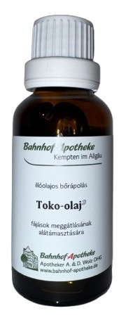 Stadelmann toko-olaj (idő előtti méhtevékenység csökkentésére), 30 ml