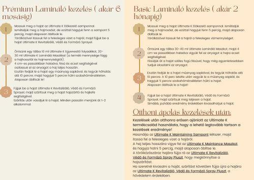 Lisap Top Care Ultimate K lamináló maszk Step 3, 500 ml