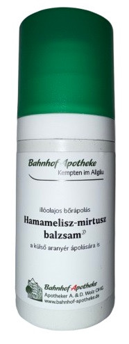 Stadelmann hamamelisz-mirtusz balzsam (aranyérkenőcs), 50 ml