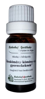 Stadelmann édeskömény-kömény olaj gyerekeknek, 10 ml