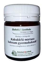 Stadelmann kakukkfű-mirtusz balzsam gyerekeknek és csecsemőknek (köhögésbalzsam), 30 ml
