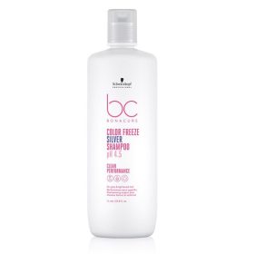   Schwarzkopf Bonacure Clean Performance Color Freeze Silver hamvasító sampon, 1 l
