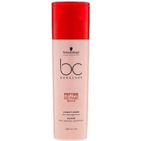   Schwarzkopf Bonacure Clean Performance Repair Rescue regeneráló hajbalzsam, 200 ml