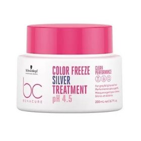   Schwarzkopf Bonacure Clean Performance Color Freeze Silver hamvasító pakolás, 200 ml