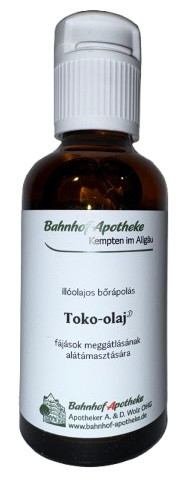 Stadelmann toko-olaj (idő előtti méhtevékenység csökkentésére), 50 ml