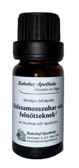 Stadelmann balzsamosszuhar olaj felnőtteknek, 10 ml - SZAVATOSSÁG: 2025.07.