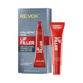   Revox Plex Hyaluronic Lip Filler ajakápoló hyaluron savval, shea vajjal és kollegénnel, 12 ml
