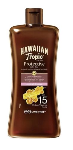Hawaiian Tropic Protective Dry Oil száraz napolaj SPF15, 100 ml