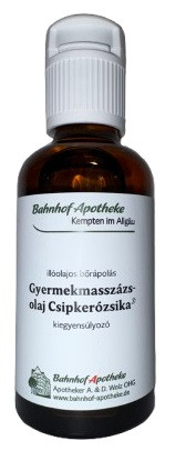 Stadelmann Gyermekmasszázsolaj, Csipkerózsika, 50 ml