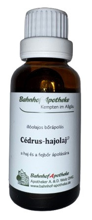 Stadelmann Cédrus-hajolaj, 30 ml