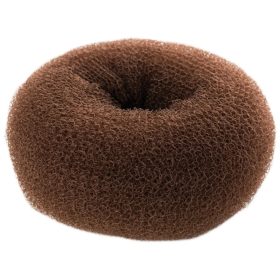 Sibel kontyalátét kerek barna, 11 cm