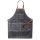 Dapper Dan Barber Apron Charcoal borbély munkakötény