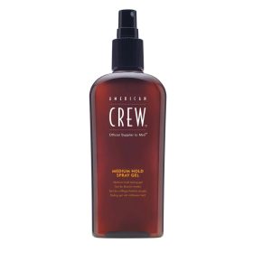   American Crew Medium Hold Styling Gel hajformázó spray-gél, közepes tartás, 250 ml