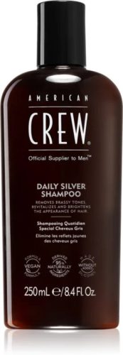 American Crew Daily Silver sampon Ősz hajra hajra, 250 ml