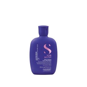  Alfaparf Semi di Lino Blonde Anti-Yellow Low hamvasító sampon szőke hajra, 250 ml
