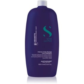   Alfaparf Semi di Lino Brunette Anti-Orange Low hamvasító sampon barna hajra, 1 l
