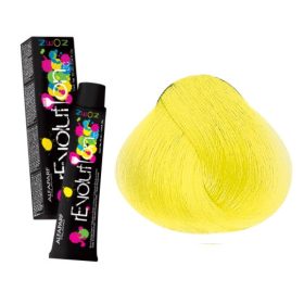   Alfaparf rEvolution neon fizikai hajszínező, Neon Atomic Yellow, 90 ml