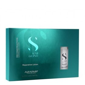   Alfaparf Semi di Lino Reconstruction Reparative lotion elvékonyodott hajra, 6x13 ml