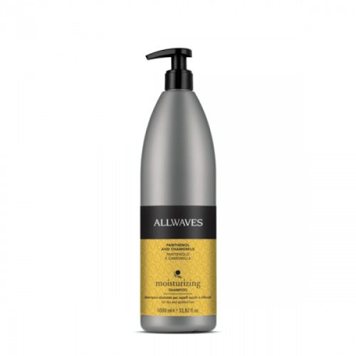Allwaves Moisturising hidratáló sampon Száraz hajra hajra, 1 l
