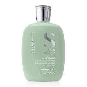   Alfaparf Semi Di Lino Scalp Rebalance Purifying Low sampon Korpás fejbőrre hajra, 250 ml