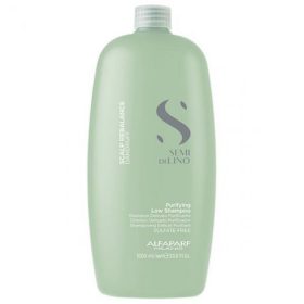   Alfaparf Semi Di Lino Scalp Rebalance Purifying Low sampon Korpás fejbőrre hajra, 1 l
