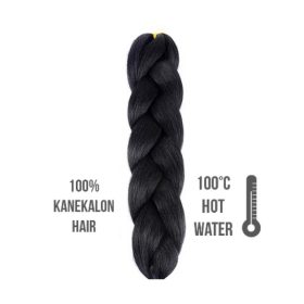 Afro szintetikus 100% kanekalon haj, 60 cm, 85 g, 1