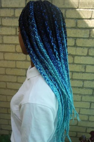 Afro szintetikus 100% kanekalon haj, 60 cm, 100 g, ombre 58